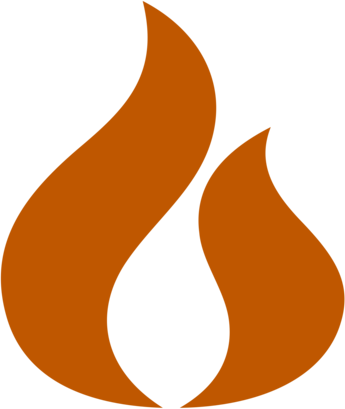 The Fireplace flame mark